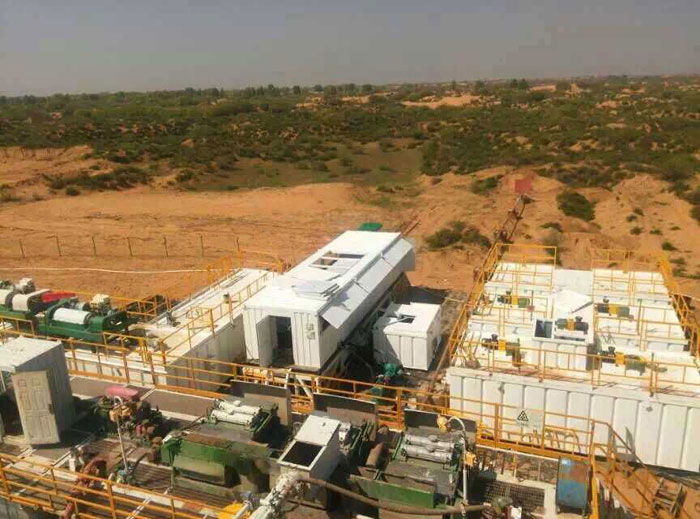 The mud non landing system produced by our factory...